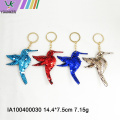 Rabbit - shaped sequined key chain bag pendant